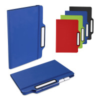Caderno A5 em P.U com caneta Caderno A5 em P.U com caneta